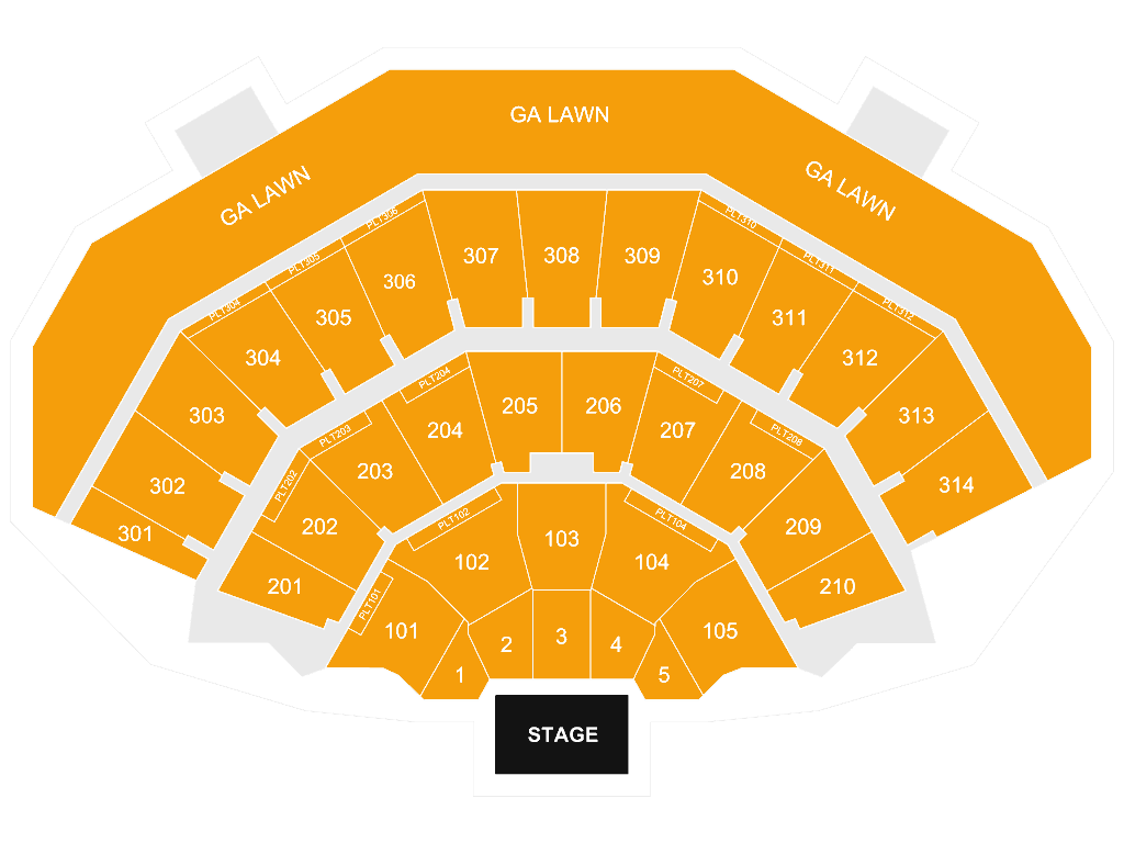 American Family Insurance Amphitheater seating chart