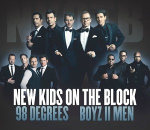 New Kids on The Block, 98 Degrees and Boys II Men-Marcus Amphitheater