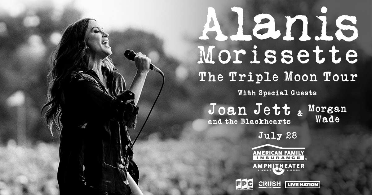 Alanis Morissette, Joan Jett And The Blackhearts & Morgan Wade